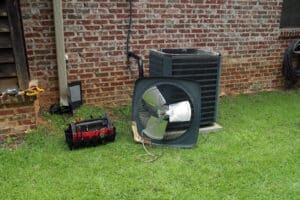 Air Conditioner fan and tools